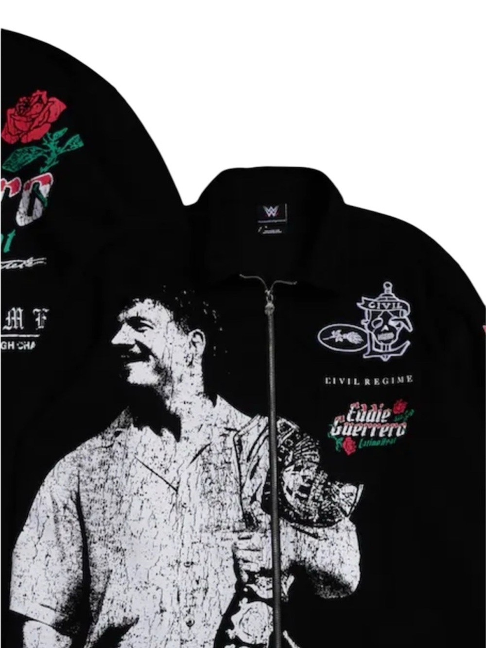Eddie Guerrero Civil Regime Latino Heat Rose Garden Heat Full-Zip Jacket